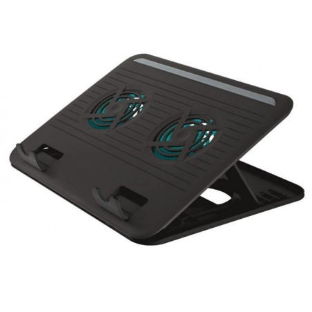Soporte refrigerante trust cyclone para portátiles hasta 15.6'