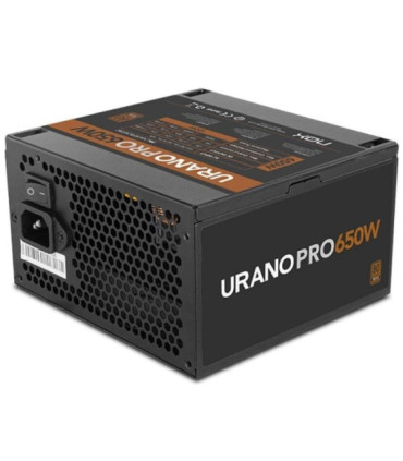 Fuente de alimentación nox hummer urano pro/ 650w/ ventilador 12cm/ 80 plus bronze
