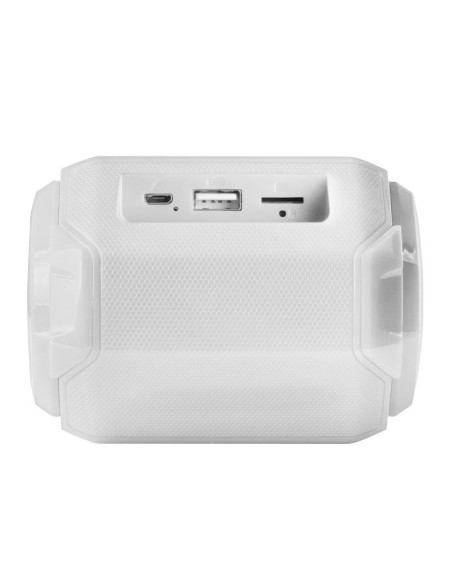 Altavoz con bluetooth mars gaming msbaxw/ 10w/ 1.0/ blanco