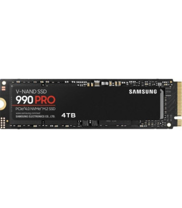 Disco ssd samsung 990 pro 4tb/ m.2 2280 pcie gen4/ compatible con ps5 y pc/ full capacity