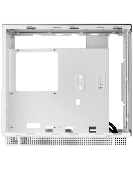 Caja gaming torre mars gaming mc-nova3/ blanca y plateada