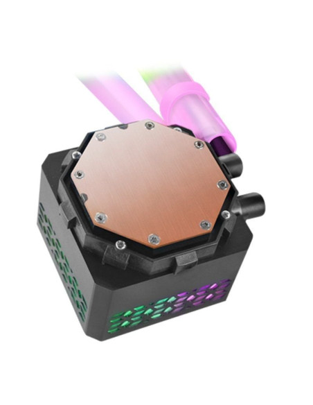 Sistema de refrigeración líquida mars gaming ml-ultra240/ negro