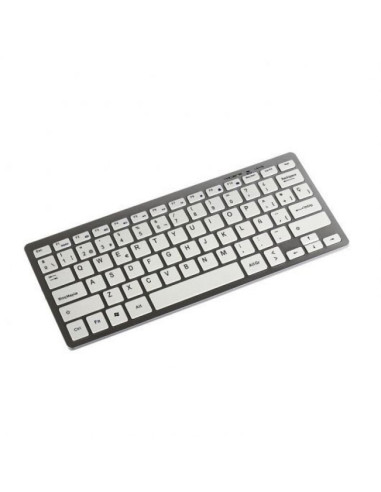 Teclado y ratón inalámbricos tacens levis combo v2/ blanco
