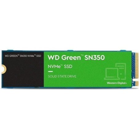 Disco ssd western digital wd green sn350 500gb/ m.2 2280 pcie gen3