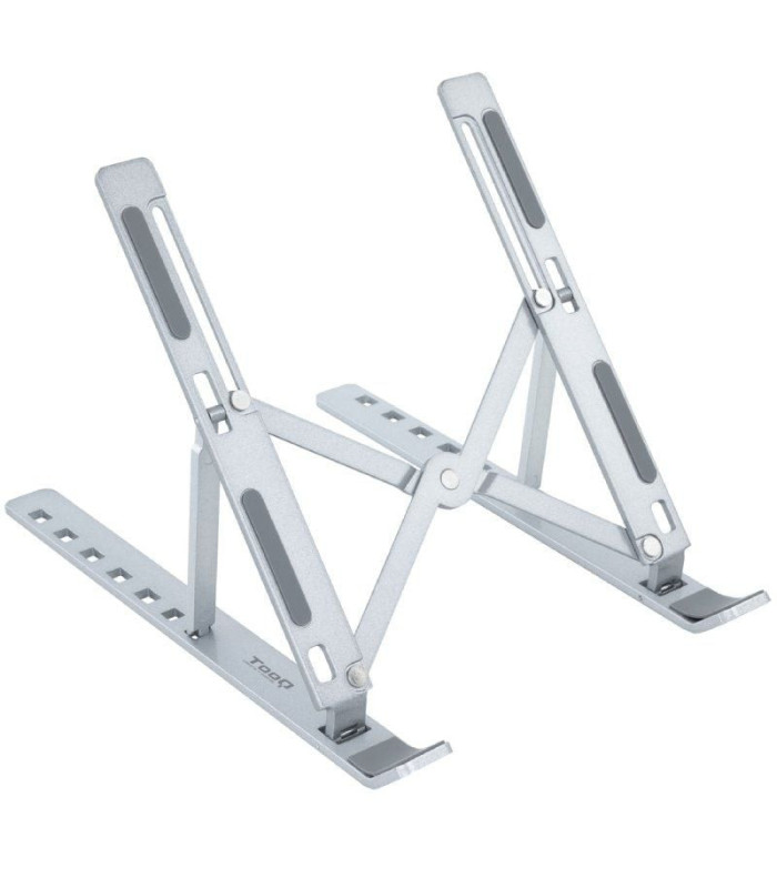 Soporte tooq tqlrs0035-al para portátil/ tablet hasta 15'/ plata