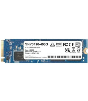 Disco ssd synology snv3410 400gb/ m.2 2280 pcie gen3