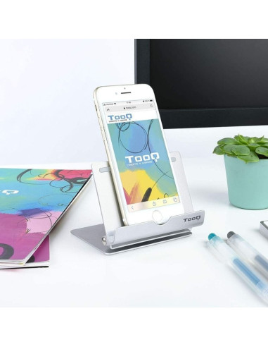 Soporte para smartphone/tablet tooq ph0002-s
