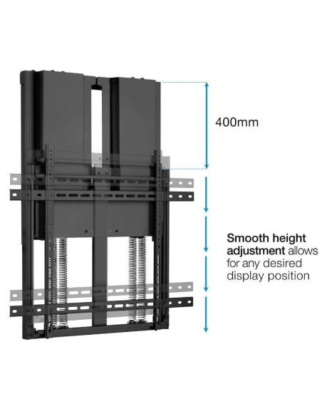 Soporte de pared tooq lpha7090 para pantallas interactivas de 70-90'/ hasta 55kg