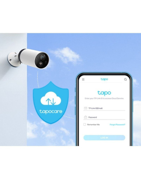 Cámaras de videovigilancia tp-link tapo c420s2/ 113°/ visión nocturna/ batería/ control desde app