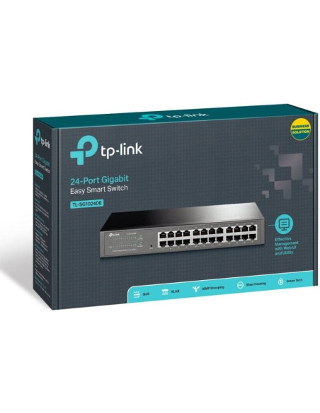 Switch tp-link tl-sg1024de 24 puertos/ rj-45 10/100/1000