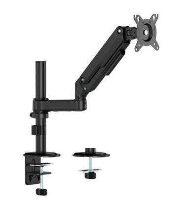 Soporte de mesa con contrapeso para monitor aisens dt32tsr-449/ giratorio/ inclinable/ hasta 9kg