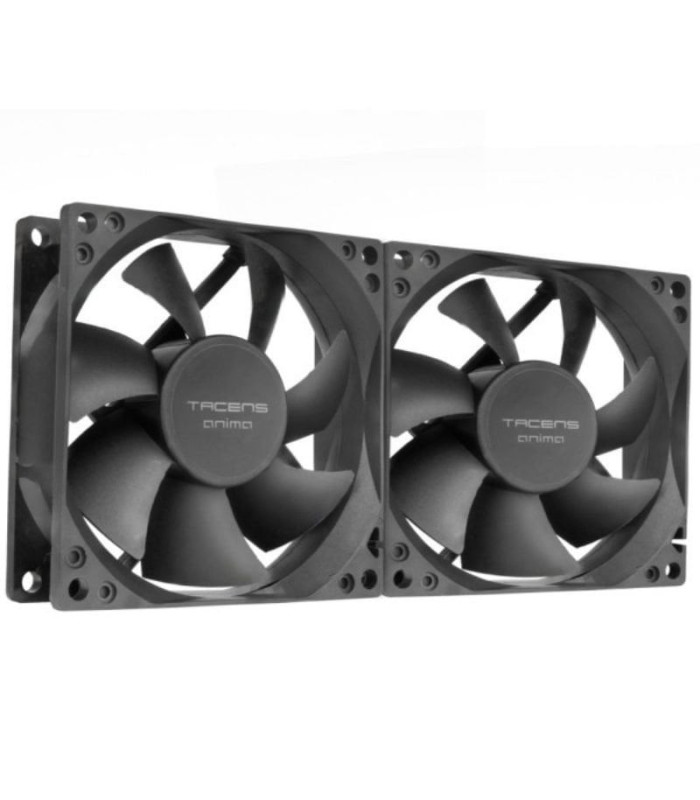 Pack 2 ventiladores tacens af8x2/ 8cm