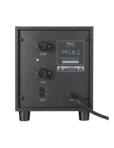 Altavoces trust avora/ 18w/ 2.1