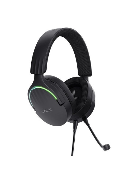 Auriculares gaming con micrófono trust gaming gxt 490 fayzo/ usb 2.0/ negros