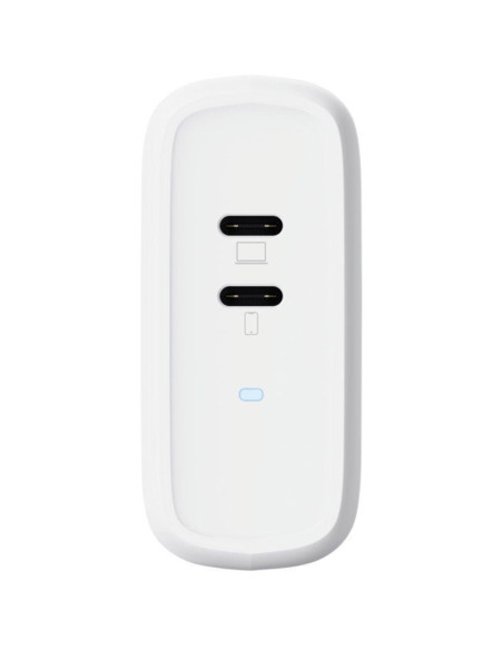 Cargador de pared trust maxo 65w 2p/ 2xusb tipo-c/ 65w