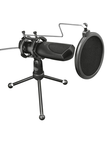 Micrófono trust gaming gxt 232 mantis/ usb/ negro