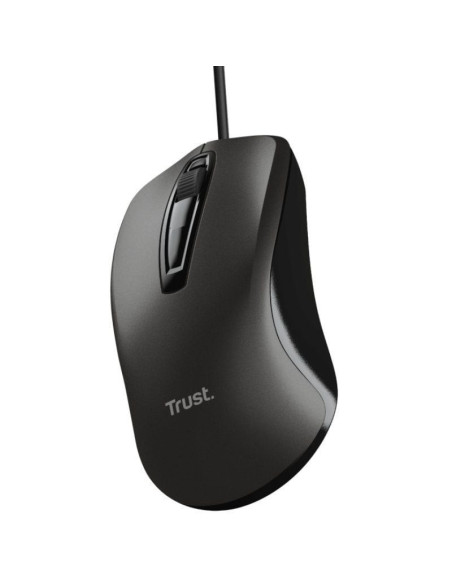 Ratón trust basics wired mouse/ hasta 1200 dpi