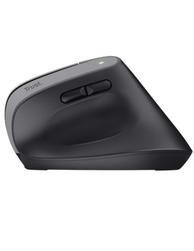 Ratón ergonómico inalámbrico por bluetooth trust bayo+/ batería recargable/ hasta 2400 dpi