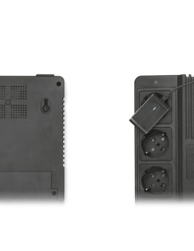 Sai línea interactiva trust maxxon/ 800va/ 6 salidas/ formato bloque