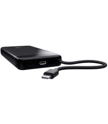 Batería externa/powerbank trust fiera 20000mah/ 20w/ incluye cable usb tipo-c
