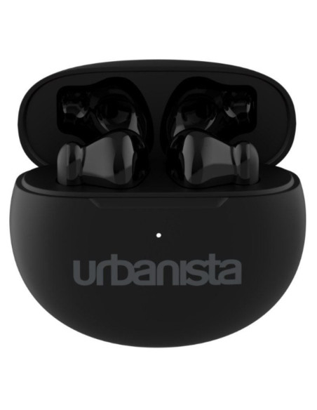 Auriculares bluetooth urbanista austin con estuche de carga/ autonomía 5h/ negros
