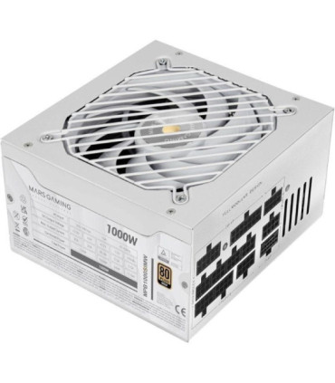 Fuente de alimentación mars gaming mpb1000sim/ 1000w/ ventilador 14cm/ atx 3.1/ pcie 5.1/ 80 plus gold