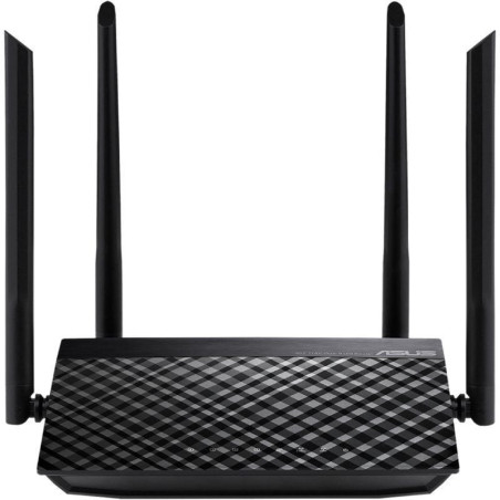Router inalámbrico asus rt-ac1200 v2/ 1200mbps/ 2.4ghz 5ghz/ 4 antenas/ wifi 802.11ac/n/a/ - n/b/g