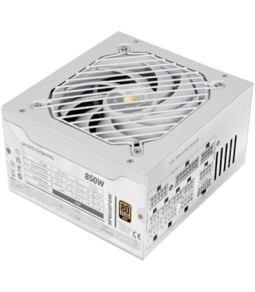 Fuente de alimentación mars gaming mpb850psi/ 850w/ ventilador 14cm/ atx 3.1/ pcie 5.1/ 80 plus gold
