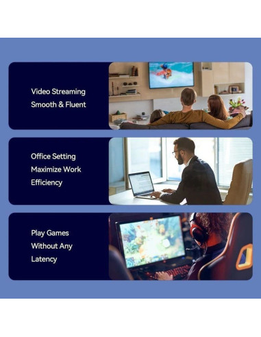 Cable de red rj45 utp vention ibrbh cat.6/ 2m/ negro