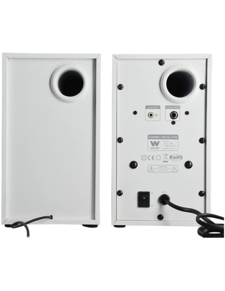Altavoces woxter dynamic line dl-410/ 150w/ 2.0/ blanco