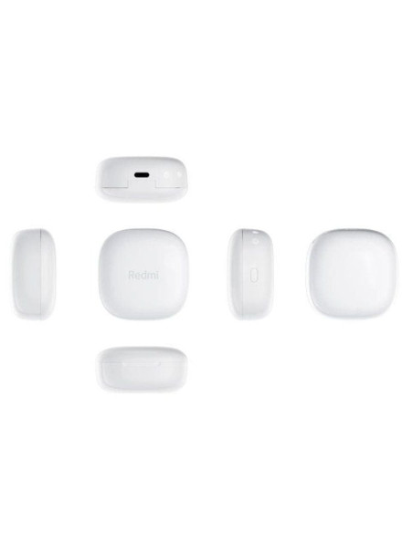 Auriculares bluetooth xiaomi redmi buds 6 play con estuche de carga/ autonomía 7h/ blancos