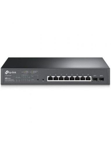 Switch tp-link omada smart gigabit jetstream tl-sg2210mp 10 puertos/ rj-45 10/100/1000 poe/ sfp