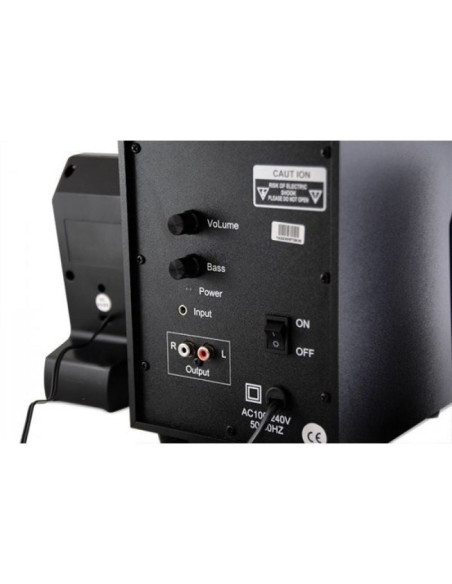 Altavoces con bluetooth 3go y650/ 40w/ 2.1