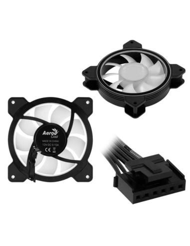Ventilador aerocool mirage 12 argb/ 12cm