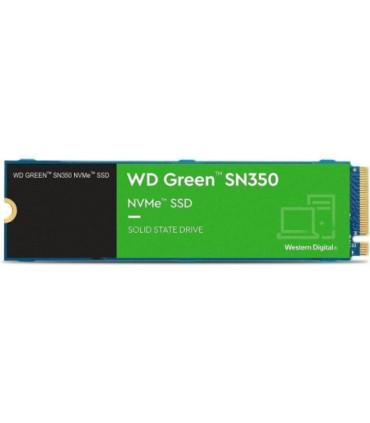 Disco ssd western digital wd green sn350 2tb/ m.2 2280 pcie gen3/ full capacity