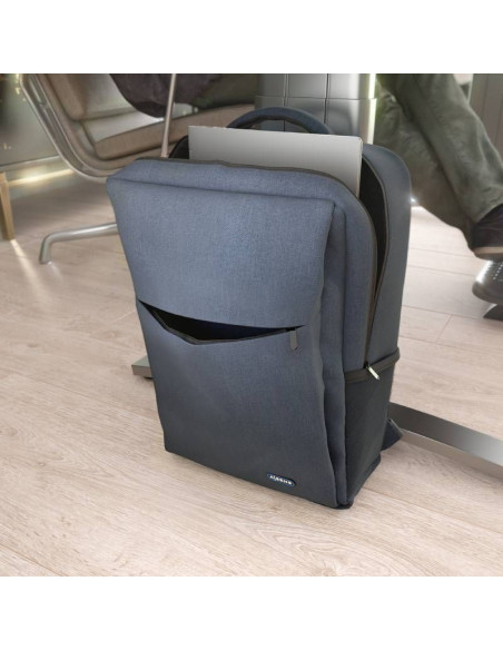 Mochila aisens asbg-bp082-bl para portátiles hasta 17'/ azul