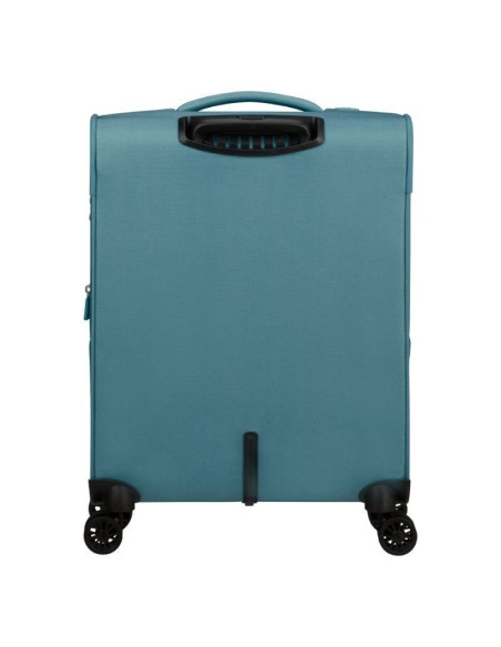 Maleta de cabina american tourister summerride spinner 55cm/ 55x40x23cm/ 4 ruedas/ azul brisa