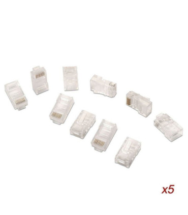 Conector rj45 aisens a138-0291/ cat.5e/ 50 uds