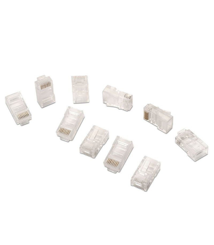 Conector rj45 aisens a139-0297/ cat.6/ 10 uds