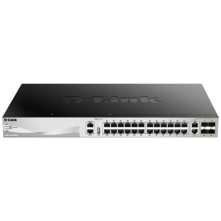 Switch gestionable d-link dgs-3130-30s/e 28 puertos/ rj-45 10/100/1000/ sfp