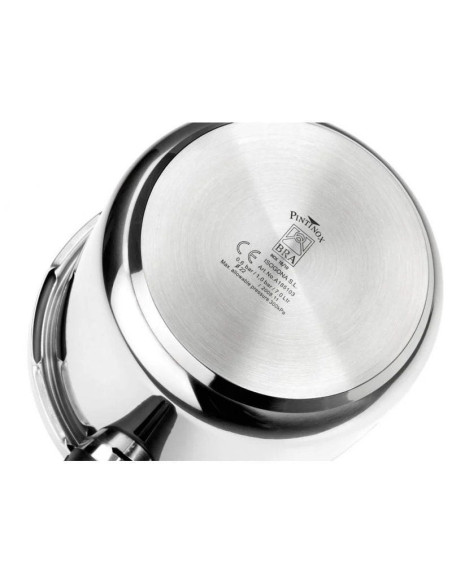 Olla a presión bra vitesse a185100/ ø20cm/ 3l/ acero inoxidable/ apta para inducción