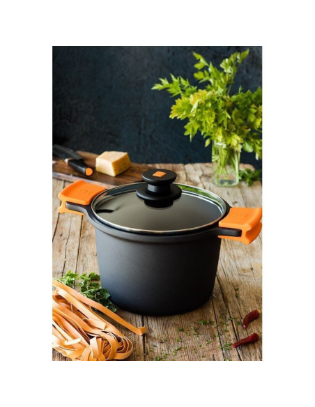 Olla bra efficient a273903/ ø20cm/ 4.1l/ aluminio fundido/ apta para inducción