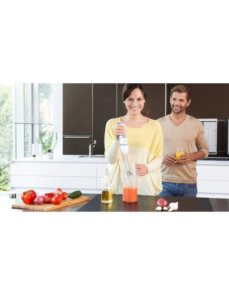 Batidora de mano braun minipimer 5 vario mq5200wh/ 1000w/ 21 velocidades