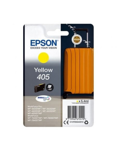 Cartucho de tinta original epson nº405/ amarillo