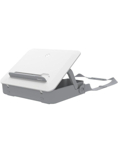 Maletín con elevador fellowes breyta para portátiles hasta 14'/ blanco