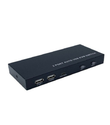 Conmutador kvm hdmi aisens a111-0400/ 2pc con 1 sólo teclado y ratón