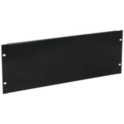 Panel frontal ciego phasak pho 5003/ altura 3u/ negro