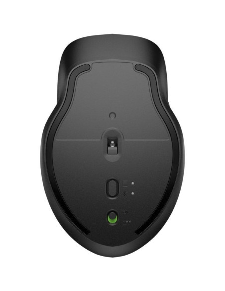 Ratón inalámbrico hp 435 multi/ hasta 4000 dpi/ negro