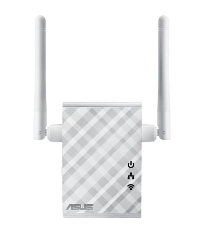 Repetidor inalámbrico asus rp-n12 300mbps/ 2 antenas