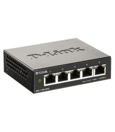 Switch d-link dgs-1100-05v2 5 puertos/ rj-45 10/100/1000